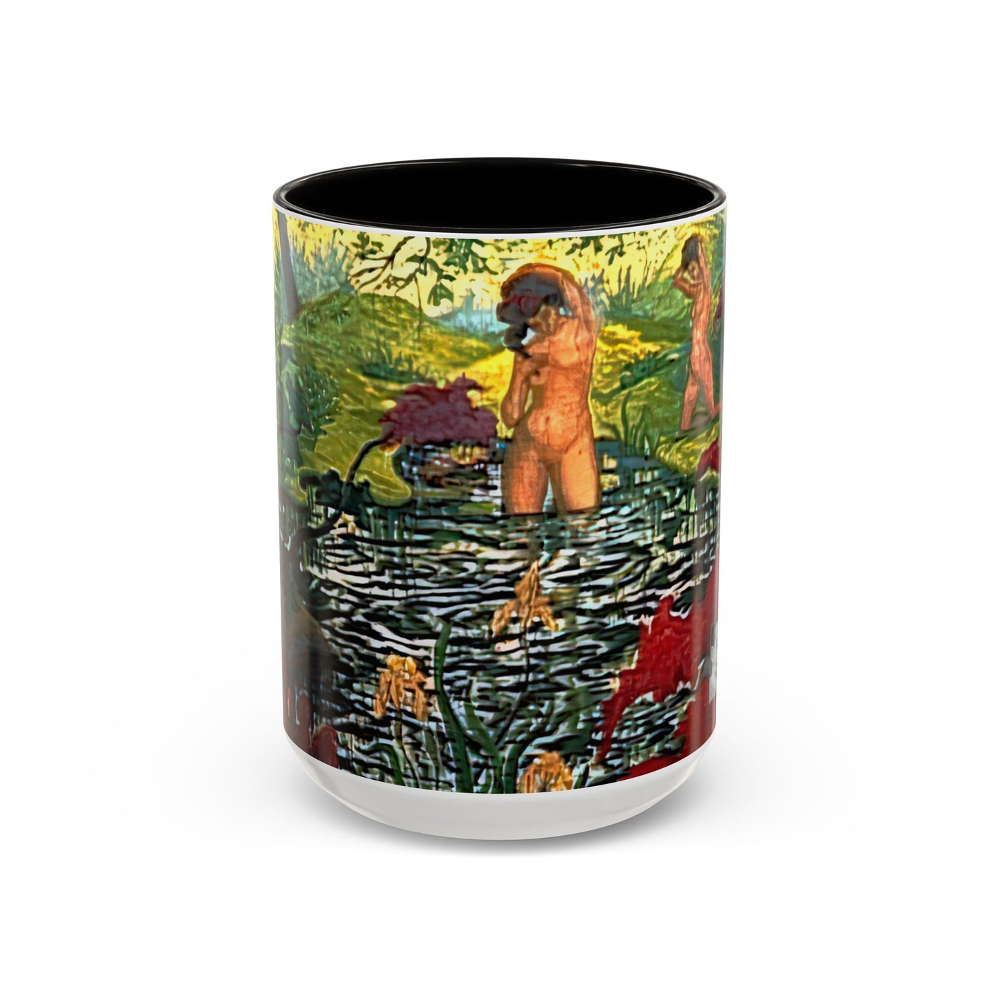 Ranson, Paul - The Lotus Bather (1906) - Colorful Accent Mugs