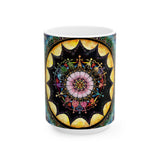 Obsidian Grandmothers Mandala - Ceramic Mug