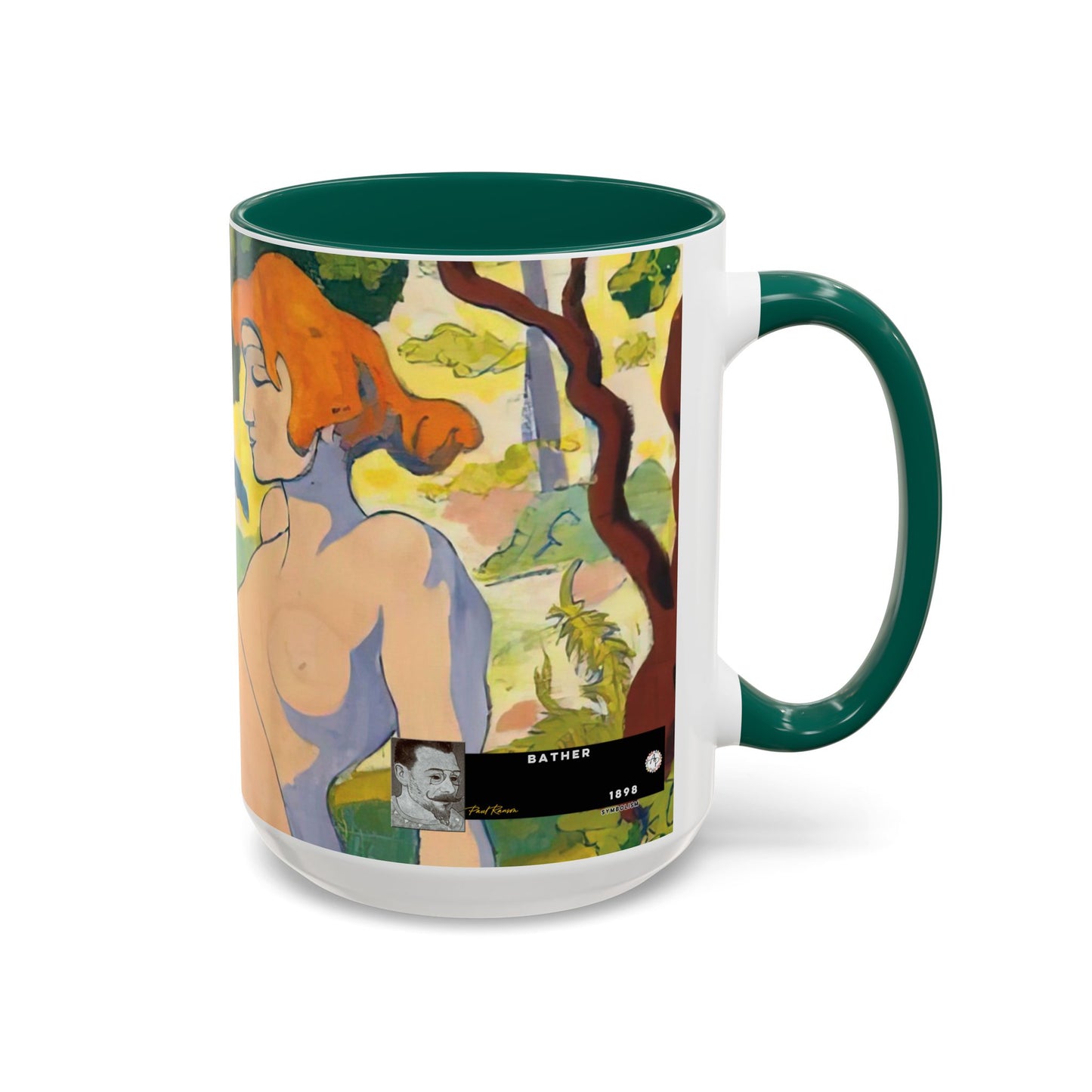 Ranson, Paul - Bather (1898) - Colorful Accent Mugs