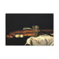 Cézanne, Paul - Still Life with Bread and Eggs (1865) - Canvas Block, unframed