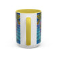 Pacio, Adam - Melek Taus Mandala - Colorful Accent Mugs