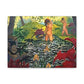 Ranson, Paul - The Lotus Bather (1906) - Canvas Block, unframed