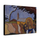 Filiger, Charles - Virgin and Two Angels (1895) - Canvas Block, unframed