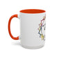 AdamPacio.com - White Logo - Colorful Accent Mugs