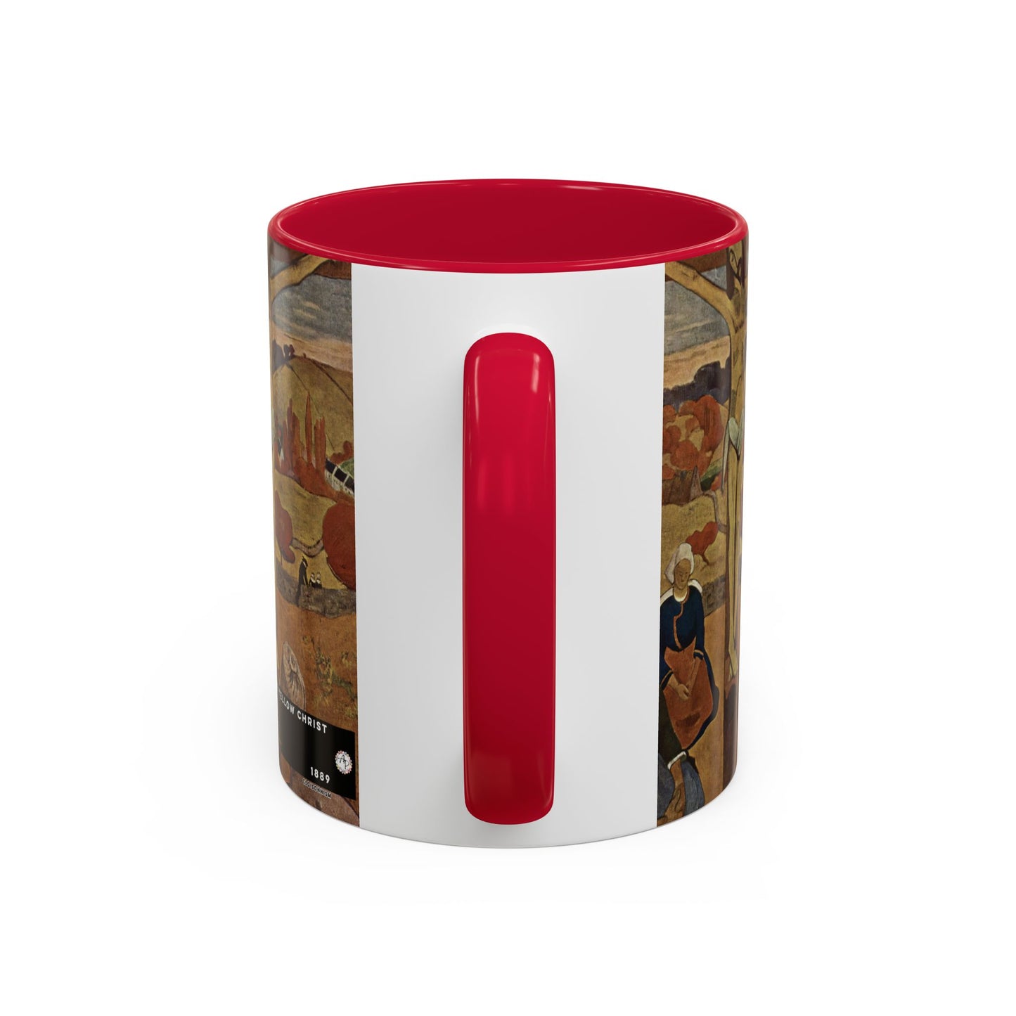Gauguin, Paul - The Yellow Christ (1889) - Colorful Accent Mugs