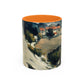 Cézanne, Paul - A Modern Olympia (1874) - Colorful Accent Mugs