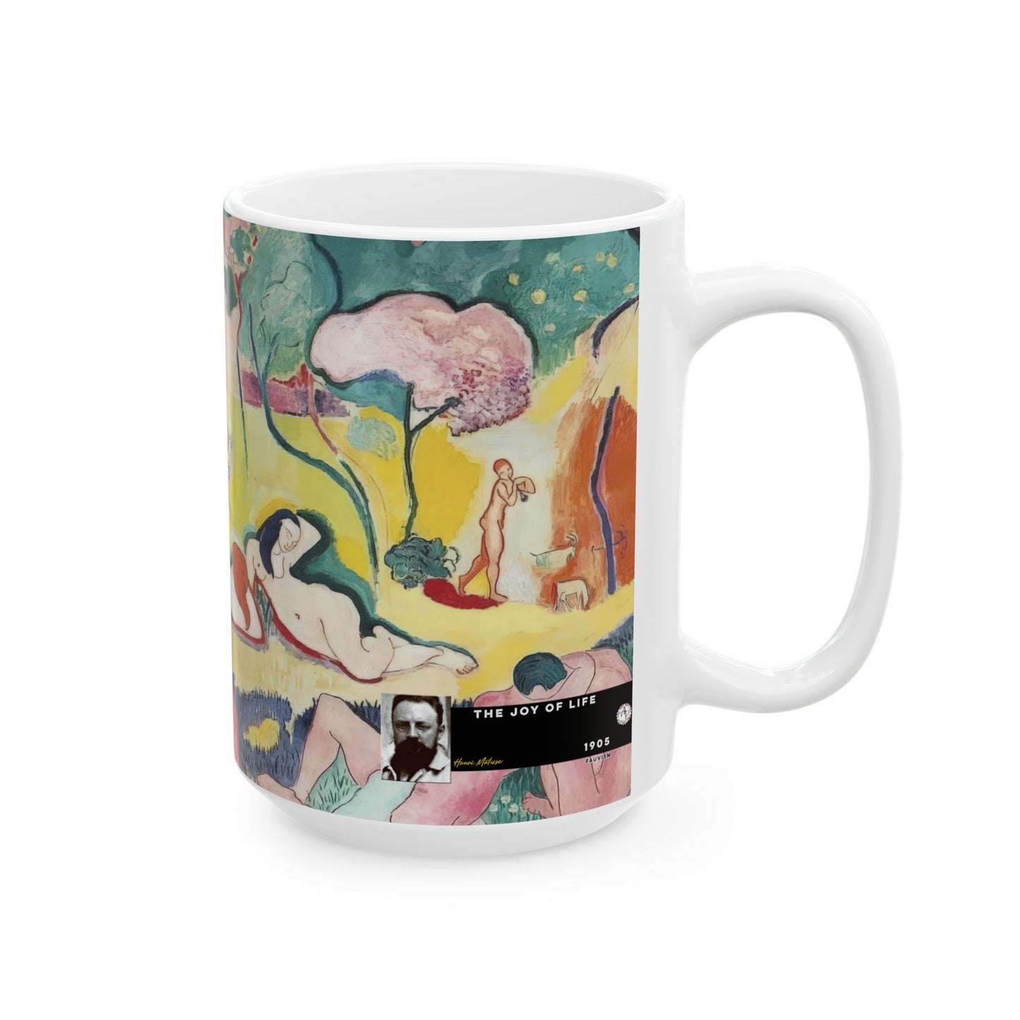 Matisse, Henri - The Joy of Life (1905) - Ceramic Mug