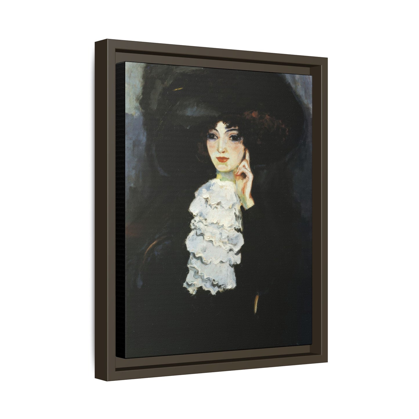 Van Dongen, Kees - Woman with Frill (1905) - Matte Canvas, Framed