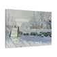 Monet, Claude - The Magpie (1868) - Canvas Block, unframed
