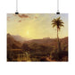 Church, Frederic Edwin - The Cordilleras - Sunrise (1853) - Satin Posters