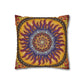 Pacio, Adam - Solar Disc Mandala - Suede Square Pillowcase
