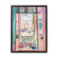 Matisse, Henri - Open Window, Collioure (1905) - Matte Canvas, Framed