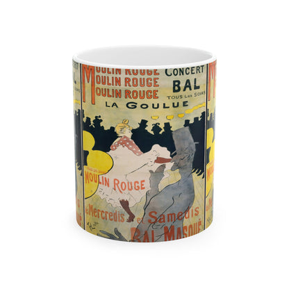 Toulouse-Lautrec, Henri - Moulin Rouge - La Goulue (1891) - Ceramic Mug