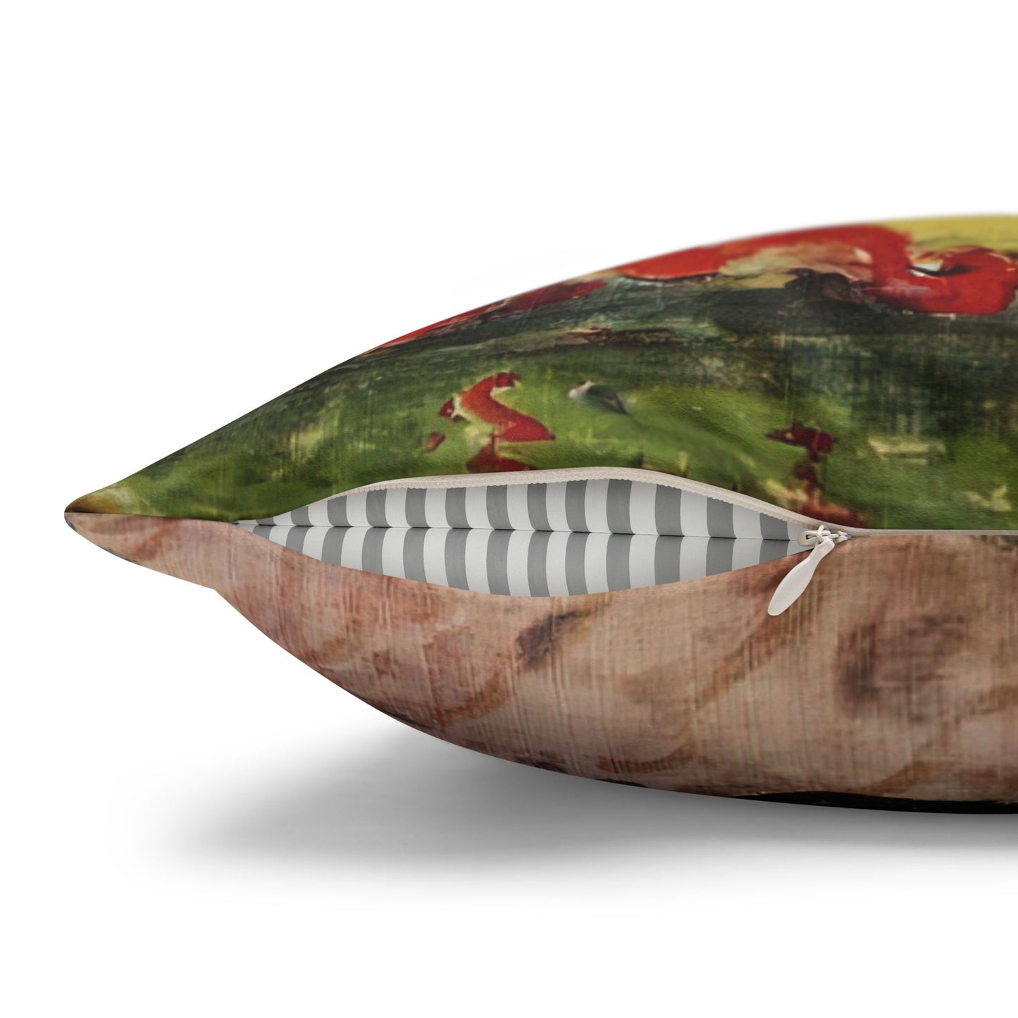 Cézanne, Paul - A Modern Olympia (1874) - Suede Square Pillowcase