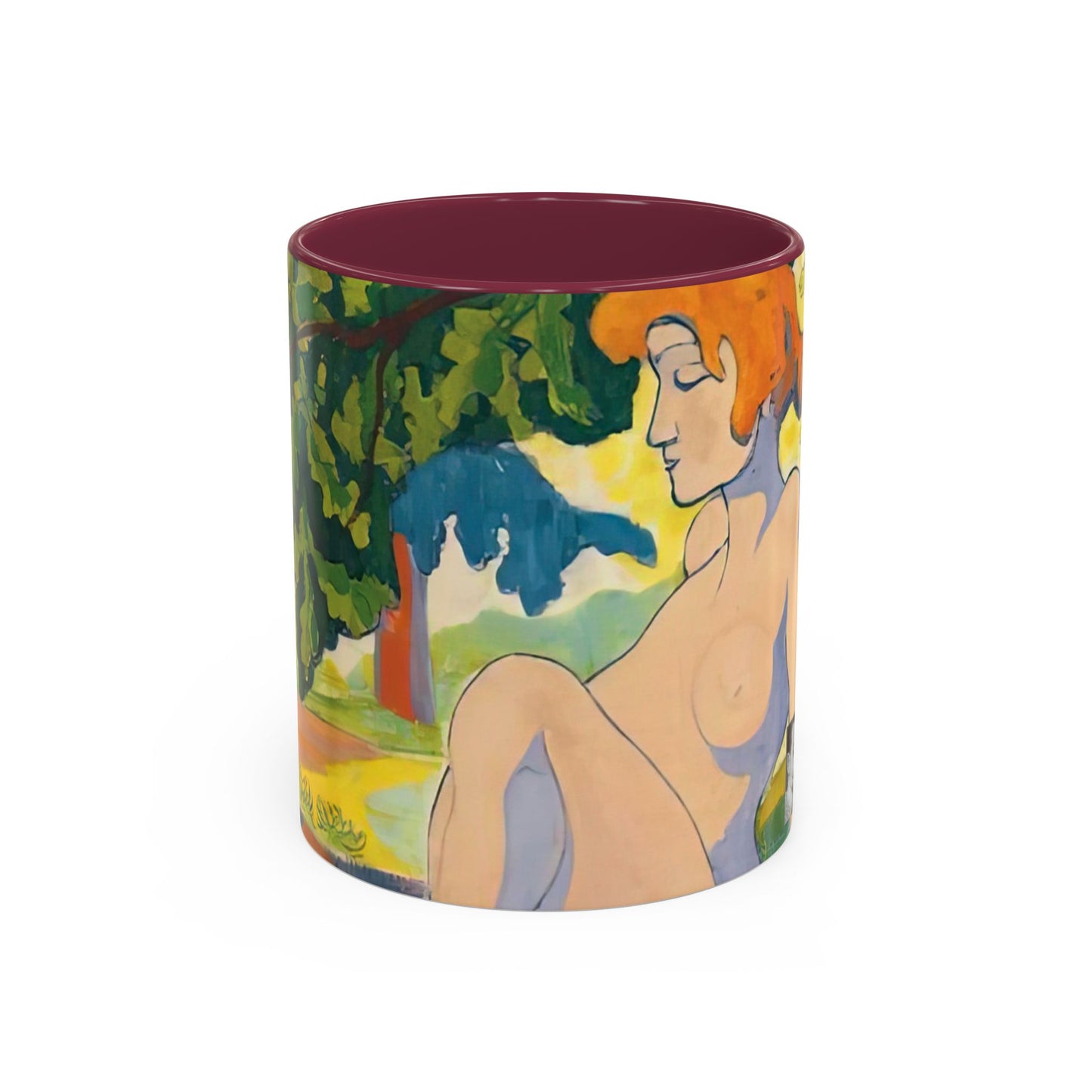 Ranson, Paul - Bather (1898) - Colorful Accent Mugs