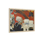 Gauguin, Paul - Vision of the Sermon (Jacob Wrestling with the Angel) (1888) - Matte Canvas, Framed