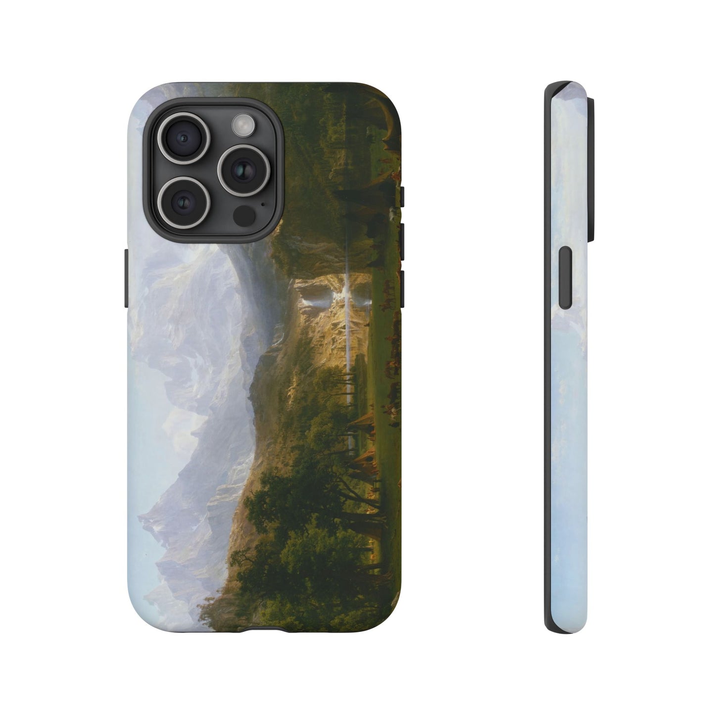 Bierstadt, Albert - The Rocky Mountains, Lander’s Peak (1863) - Tough Phone Cases