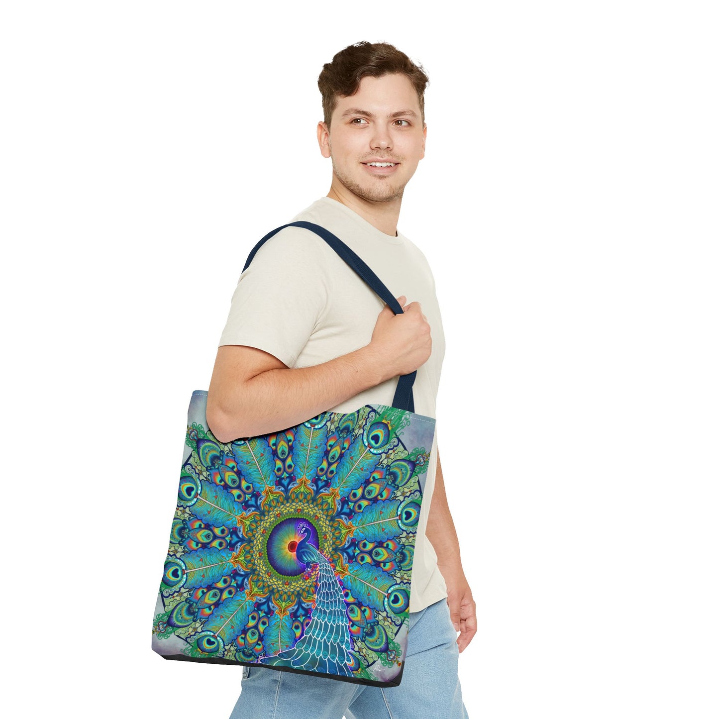 Pacio, Adam - Melek Taus Mandala - Tote Bag