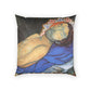 Filiger, Charles - The Recumbent Christ (1895) - Poly Velvet Pillow