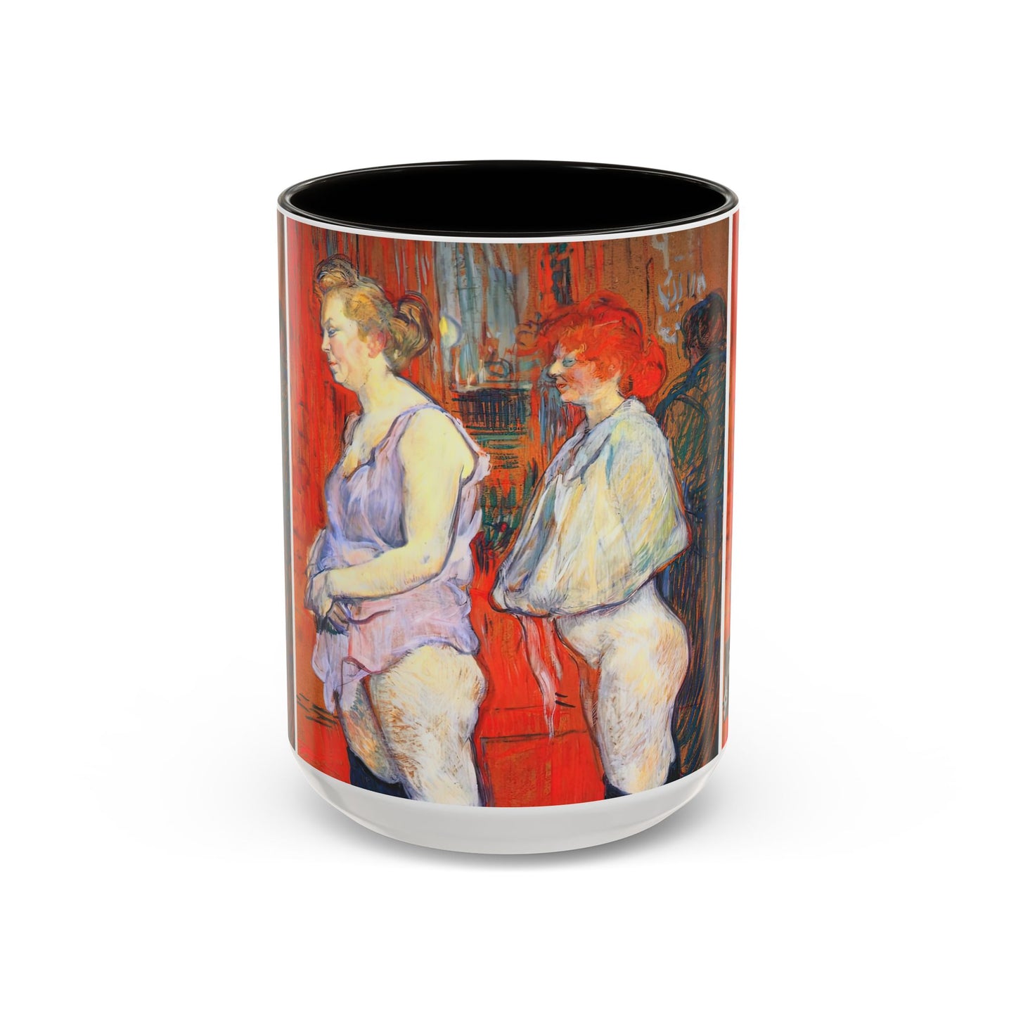 Toulouse-Lautrec, Henri - The Medical Inspection (1894) - Colorful Accent Mugs