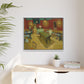Van Gogh, Vincent - The Night Cafe (1888) - Matte Canvas, Framed