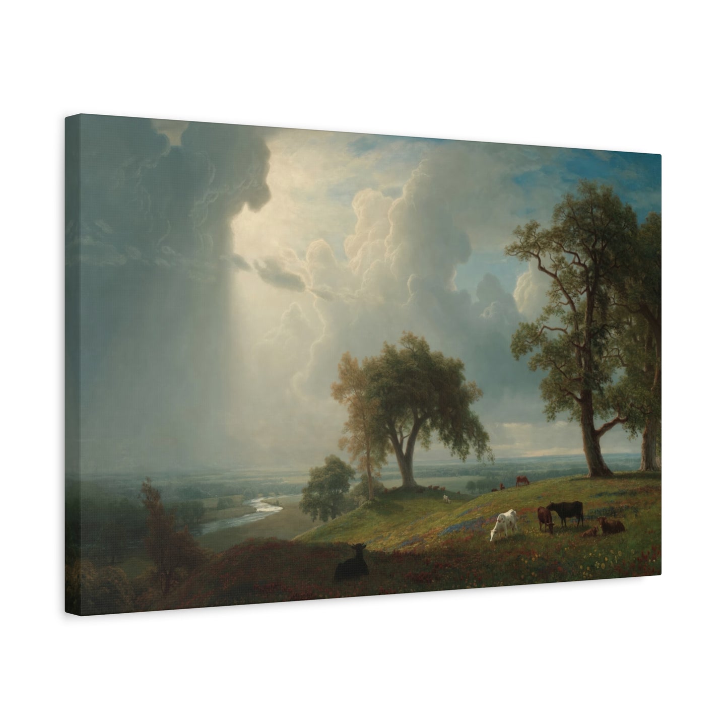 Bierstadt, Albert - California Spring (1875) - Canvas Block, unframed
