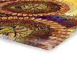 Lion Summer Mandala - Acrylic Block