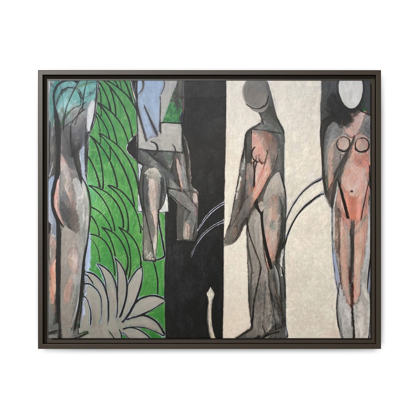 Matisse, Henri - Bathers by a River (1917) - Matte Canvas, Framed