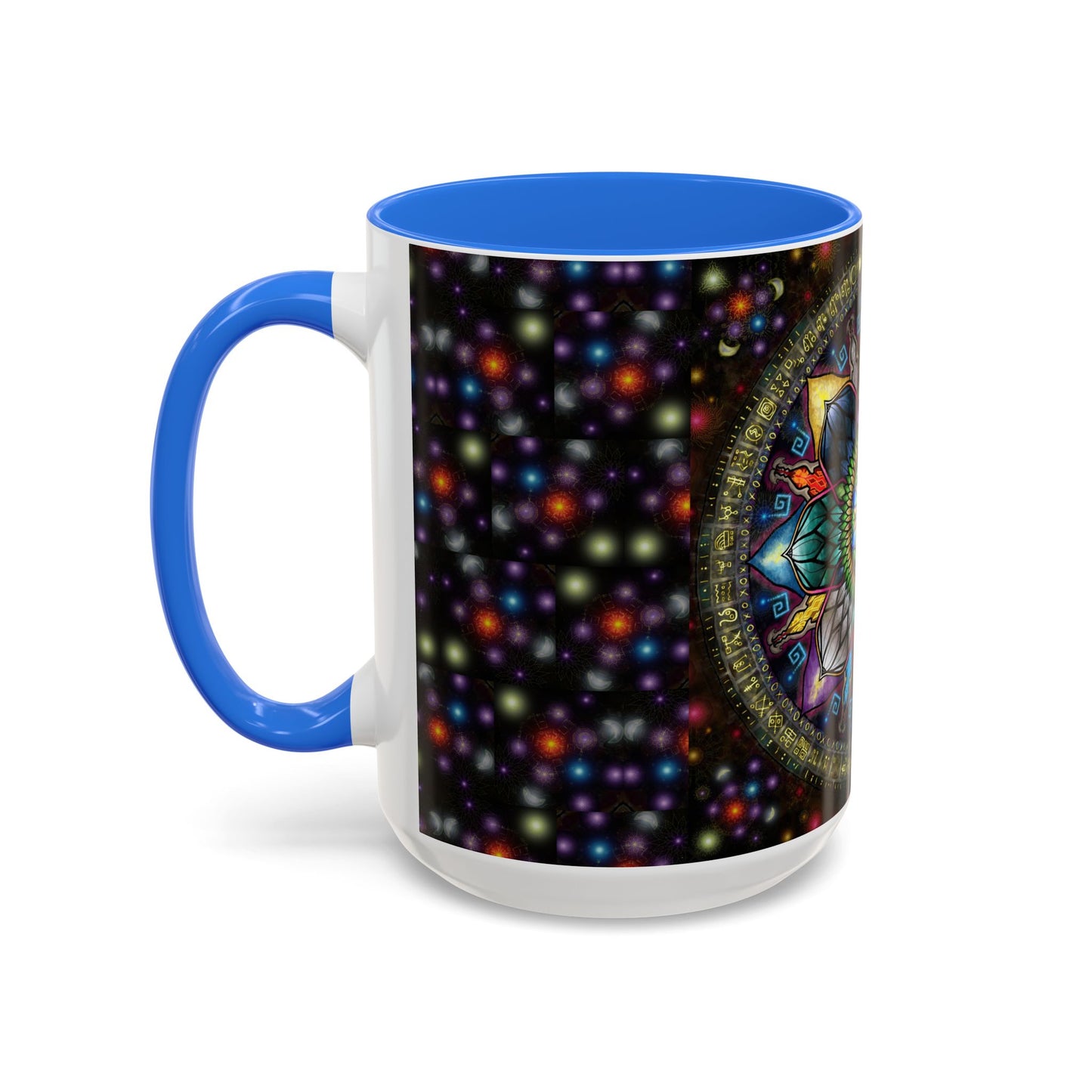 Pacio, Adam - Mystic Jewel Mandala - Colorful Accent Mugs