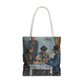 Cézanne, Paul - The Card Players (1892) - Tote Bag