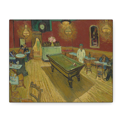Van Gogh, Vincent - The Night Cafe (1888) - Canvas Block, unframed