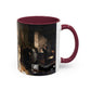 Courbet, Gustave - The Painter’s Studio (1855) - Colorful Accent Mugs