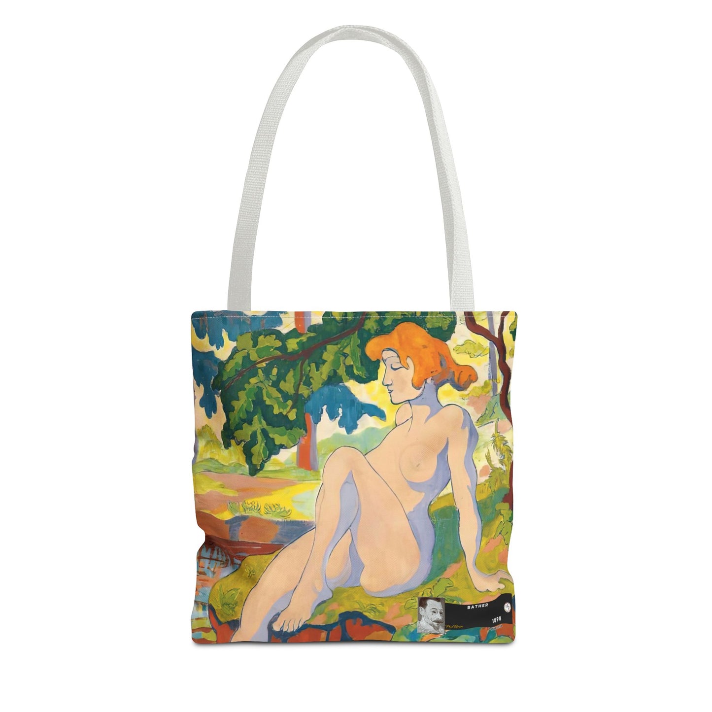 Toulouse-Lautrec, Henri - At the Moulin Rouge (1892) - Tote Bag