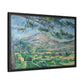 Cézanne, Paul - Mont Sainte-Victoire with Large Pine (1887) - Matte Canvas, Framed