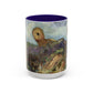 Redon, Odilon - The Cyclops (1914) - Colorful Accent Mugs