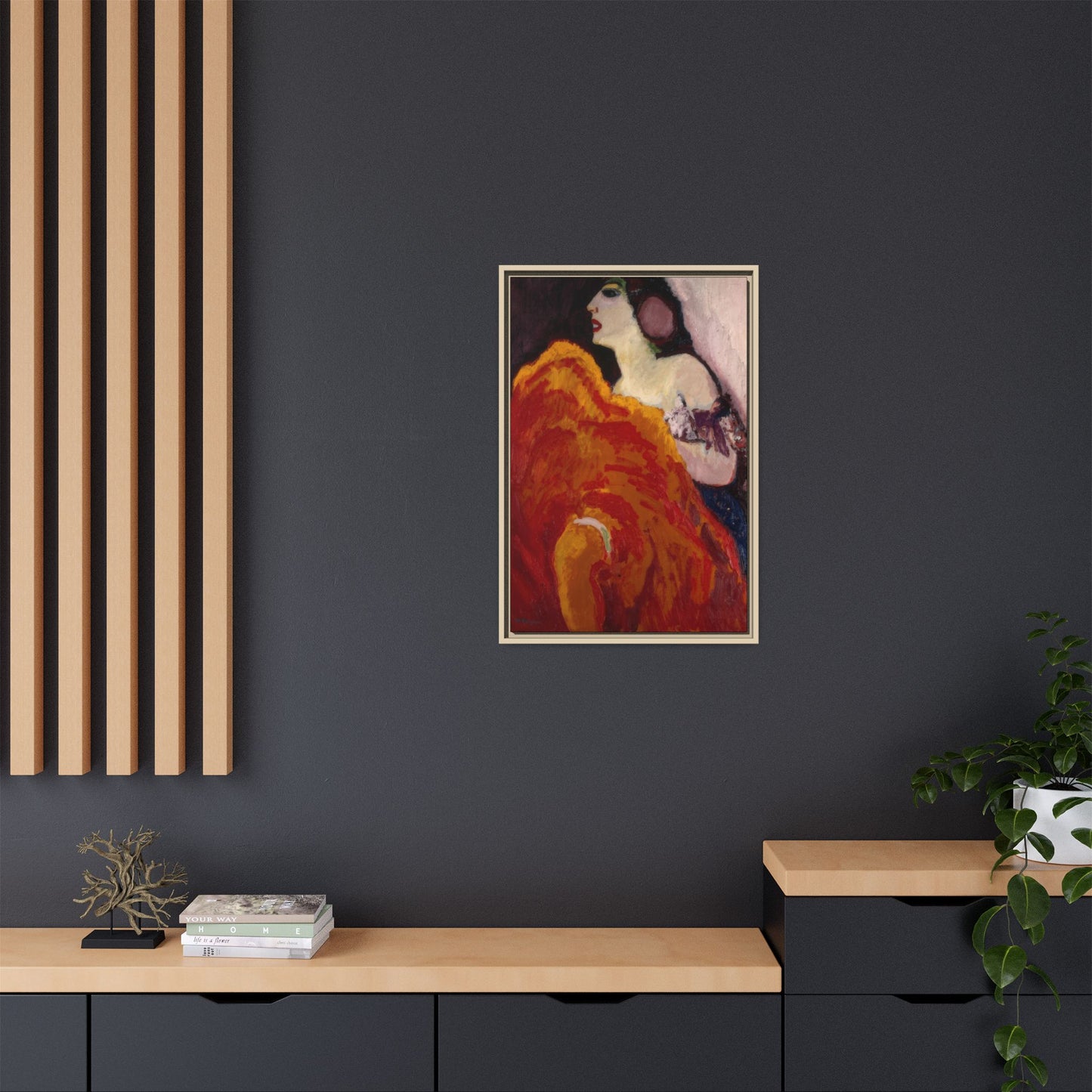 Van Dongen, Kees - The Red Dancer (1907) - Matte Canvas, Framed