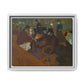 Toulouse-Lautrec, Henri - At the Moulin Rouge (1892) - Matte Canvas, Framed