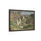 Cézanne, Paul - The House of the Hanged Man, Auvers-sur-Oise (1874) - Matte Canvas, Framed