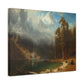 Bierstadt, Albert - Mount Corcoran (1877)- Canvas Block, unframed