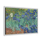 Van Gogh, Vincent - Irises (1889) - Matte Canvas, Framed