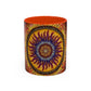 Pacio, Adam - Solar Disc Mandala - Colorful Accent Mugs
