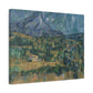 Cézanne, Paul - Mont Sainte-Victoire (1902) - Canvas Block, unframed
