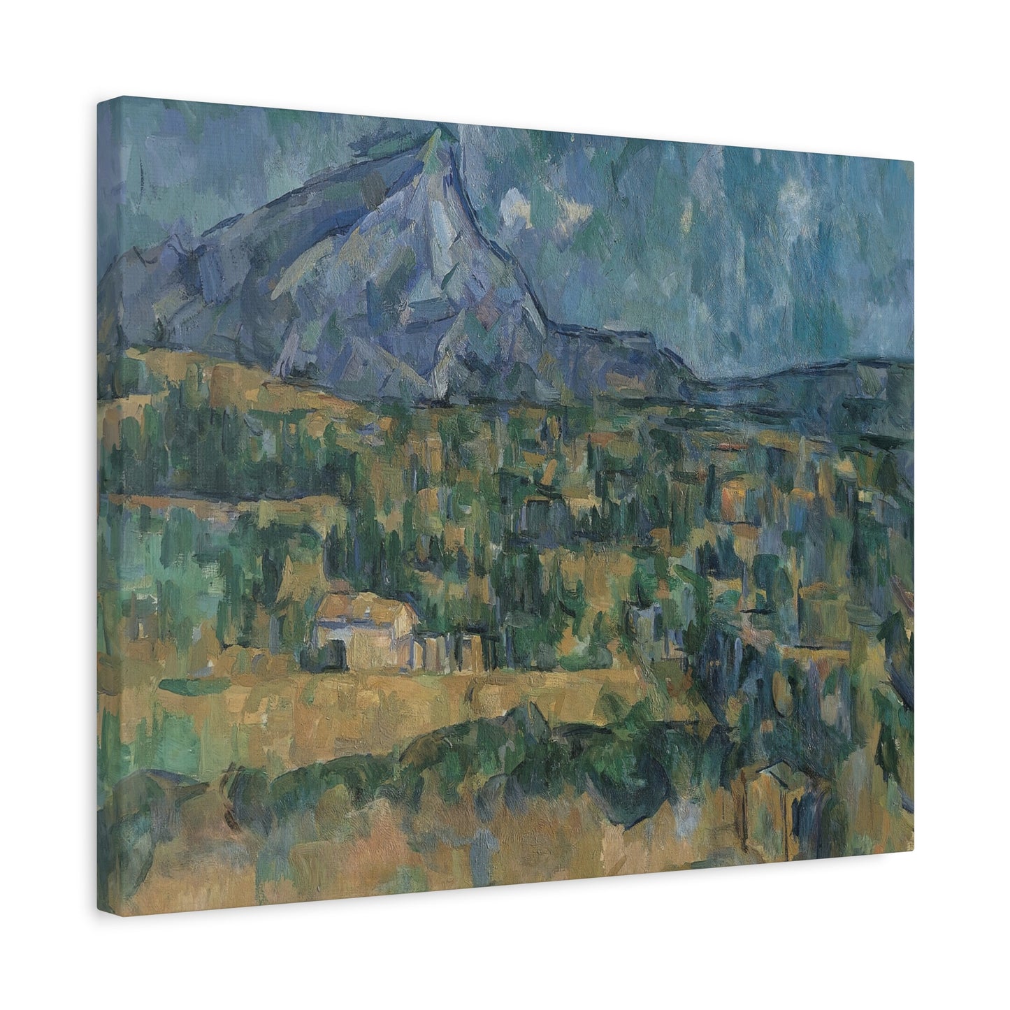 Cézanne, Paul - Mont Sainte-Victoire (1902) - Canvas Block, unframed