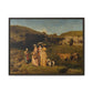 Courbet, Gustave - Young Ladies of the Village (1851) - Matte Canvas, Framed