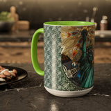 Liberty Mandala - Colorful Accent Mugs