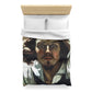 Courbet, Gustave - The Desperate Man (1843) - Microfiber Duvet Cover