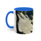 Cézanne, Paul - A Modern Olympia (1874) - Colorful Accent Mugs