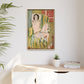 Matisse, Henri - Odalisque with Raised Arms (1923) - Matte Canvas, Framed