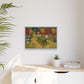 Van Gogh, Vincent - The Night Cafe (1888) - Matte Canvas, Framed