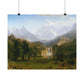Bierstadt, Albert - The Rocky Mountains, Lander’s Peak (1863) - Satin Posters
